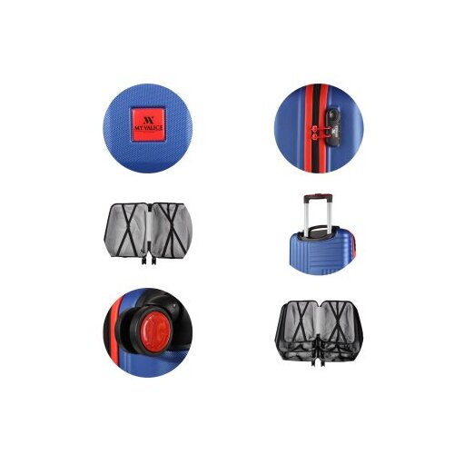 Zoozie Bags set kofera 2/1 pleoblrt Slike