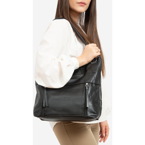 SHELOVET Classic black women's handbag Cene