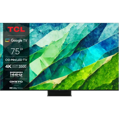 Tcl MINI LED TV 75" 75C855, Google TV