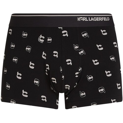 Karl Lagerfeld Boksarice 'Ikon' greige / črna / off-bela Cene