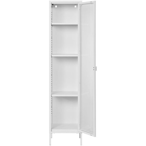 House Nordic Bijela metalna vitrina 40x180 cm Brisbane &amp;ndash; Slike