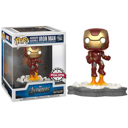 Funko POP figure Deluxe Avengers Iron Man Assemble Exclusive