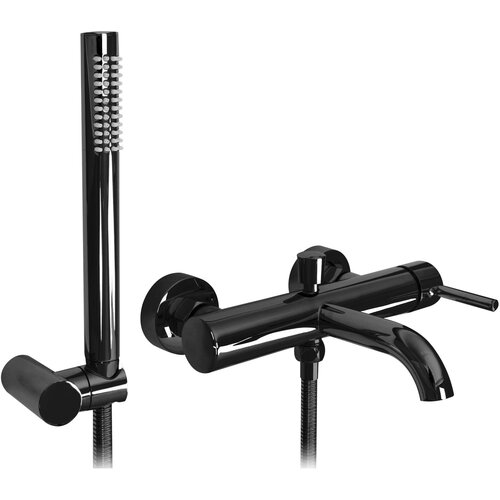 Rea Baterija za kadu Rea Lungo Black metallic Slike