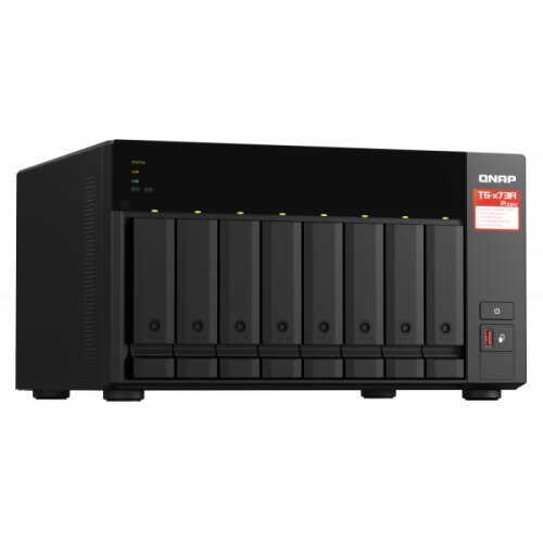 Qnap NAS strežnik za 8 diskov, 8GB ram, 2.5GbE mreža Cene