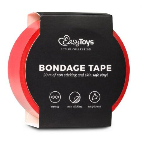 EasyToys - Fetish Collection Trak za vezanje, rdeč Slike