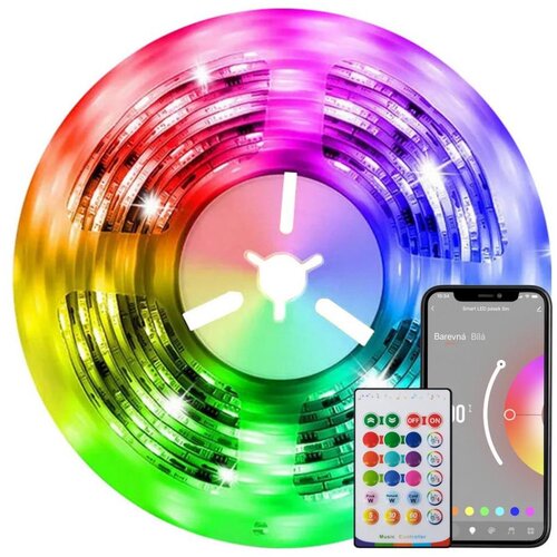  Immax NEO 07726L-LED RGB+CCT prigu&scaron;iva LED traka 24W/230V 5m IP65 Wi-Fi Tuya+daljinski upravljač Cene