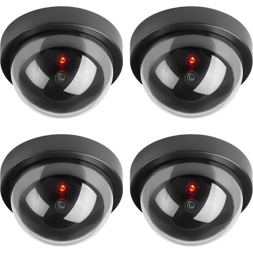 TOROTON 4x Imitacija varnostne kamere z utripajočo LED-lučko Cene