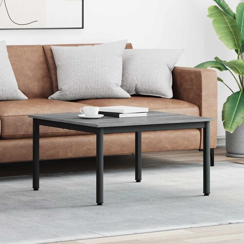  Kava Stol Siva Sonoma 80 x 80 x 45 cm Konstruirano drvo Cijene