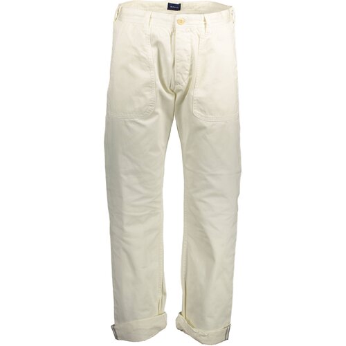 Gant MEN&amp;amp;#39;S WHITE TROUSERS Slike