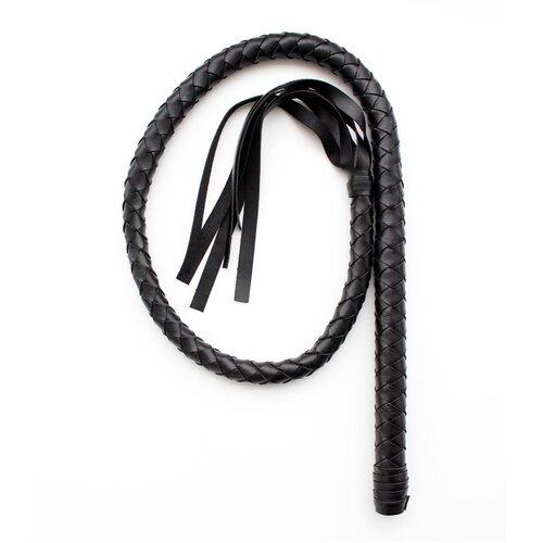 LATETOBED BDSM Line Long Whip 110cm Black Cene