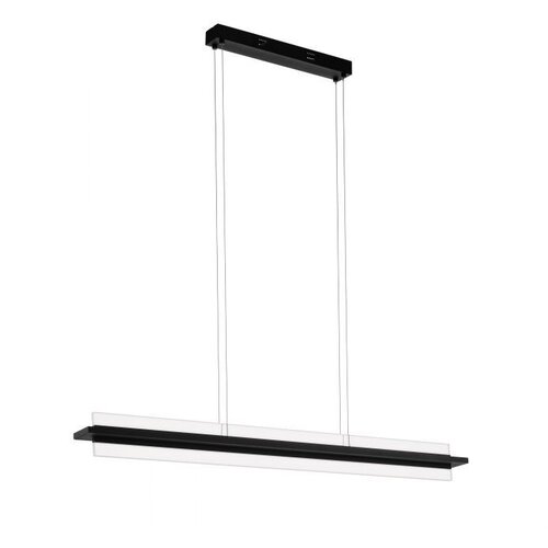 Eglo Spadafora visilica led, 14.5w, dimabilna na dodir, crno/bela Slike