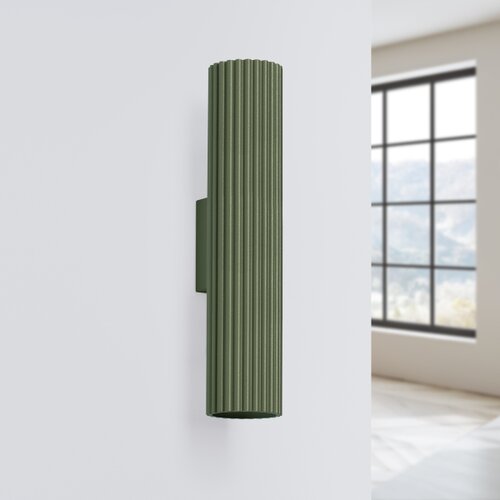  Brilagi - LED zidno svetlo CRESTO 2xGU10/10W/230V 30 cm zeleno Slike