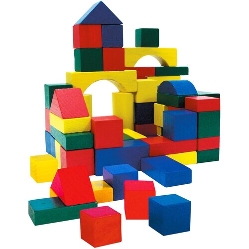 Marionette Wooden Toys Drvene kocke 75 kom Slike