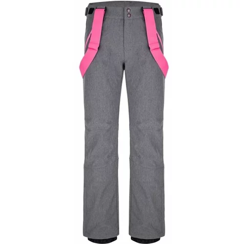 LOAP LUPKA Ženske skijaške softshell hlače, siva, veličina