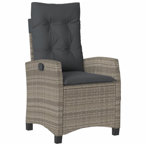  7-dijelni vrtni blagovaonski set sivi od poliratana Siva 190 cm table length Slike