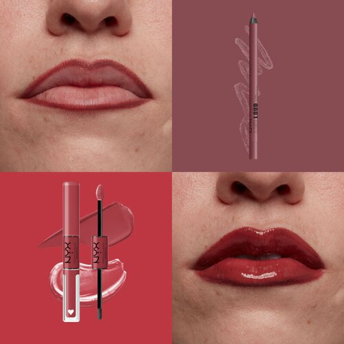 NYX Professional Makeup Line Loud Vegan olovka za konturiranje usana s mat efektom nijansa 16 - Magic Maker 1,2 g Slike