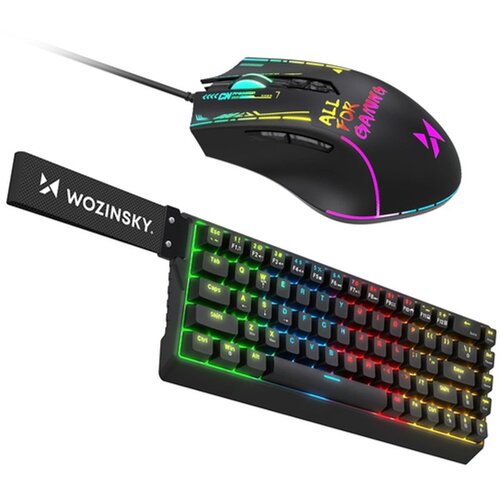 Wozinsky gaming set mehanička tipkovnica WKGP-1165 + mi&scaron; WMGK-7200p Cijene