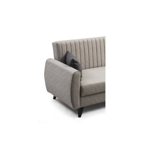 Atelier Del Sofa Kutna sofa Alkon 223x86x130cm Svijetlo siva Slike