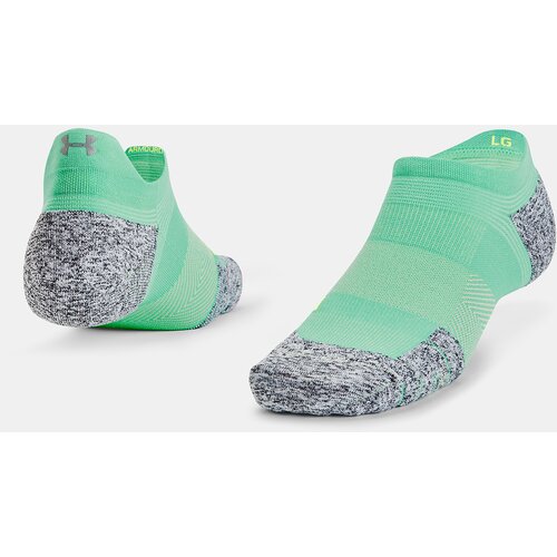Under Armour Socks UA AD Run Cushion 1pk NS Tab-GRN - unisex Slike