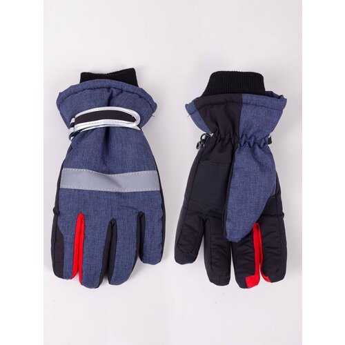 Yoclub Kids's Children'S Winter Ski Gloves REN-0298C-A150 Navy Blue Slike