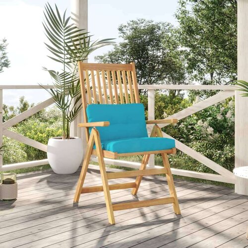  Blazina za palete turkizna 60x40x12 cm blago, (20657647) Slike