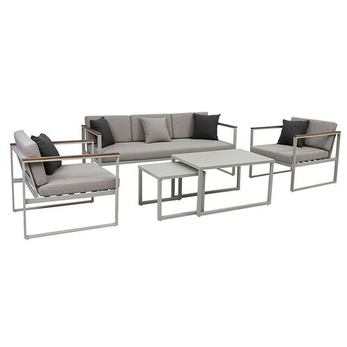 SENSUM Set lounge namje&amp;scaron;taja Hasseludden (5 -dij., Svijetlo siva, bež) Slike