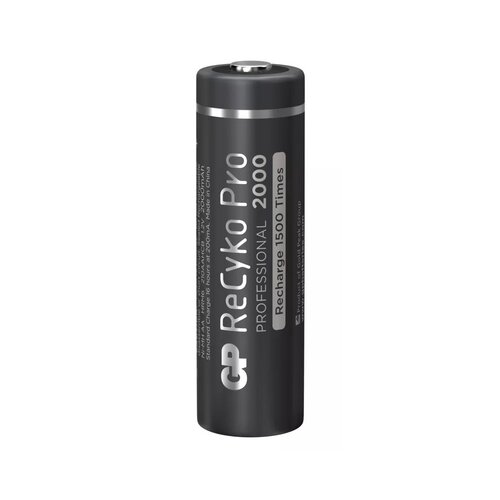 Gp Baterija polnilna AA-2000 mAh Ni-Mh ReCyko+ Pro 4 kom Slike