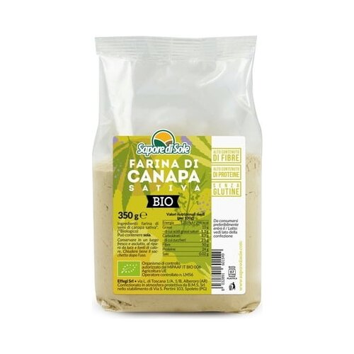 BIO konopljina moka brez glutena Cene