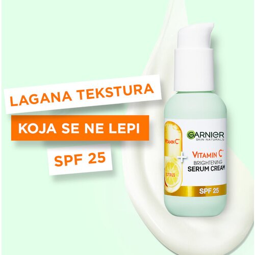 L&amp;acute;Or&amp;eacute;al Paris Garnier vitamin C 2u1 serum - krema 50ml Slike