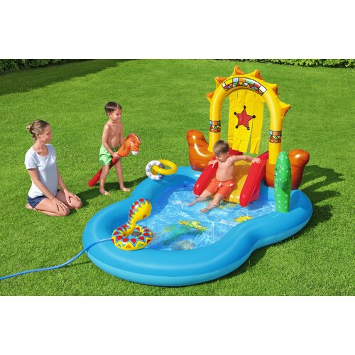 Lean Toys Napihljivo igri&scaron;če 264 x 188 cm x 140 cm Bestway kaktus Cene