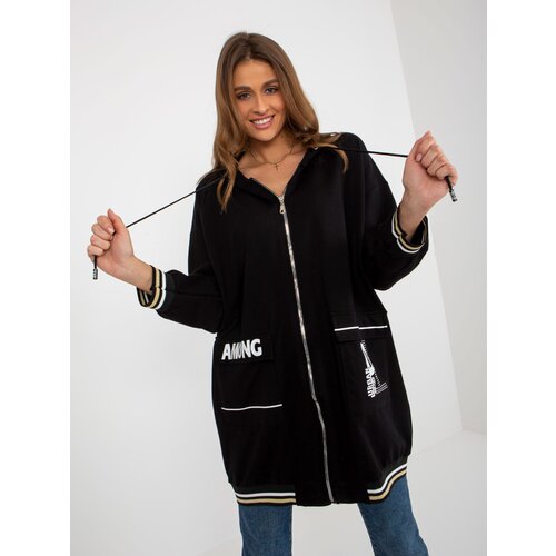 RELEVANCE Sweatshirt-RV-BL-8149.91P-black Cene