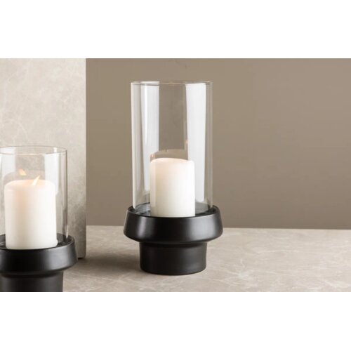 Venture Home svjetiljka za svijeću (lantern) Davida ⌀15 cm, crna Cene