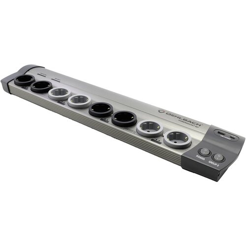 Oehlbach Powersocket 907 MKII Visokokakovosten hi-fi razdelilnik s filtrom D1C17031 razdelilna letev s stikalom antracitna vtičnica 1 kos, (20457397) Cene