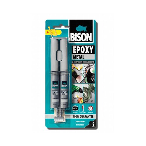  Bison epoxy metal lepak 24ml (153100) Cene