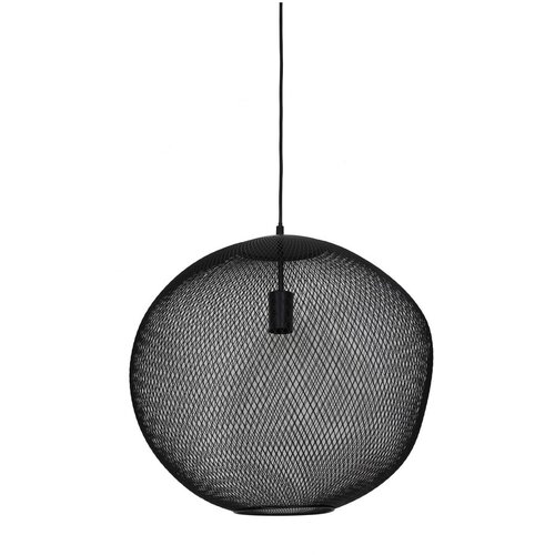 Light & Living Mat crna viseća svjetiljka s metalnim sjenilom ø 50 cm Reilley – Cijene