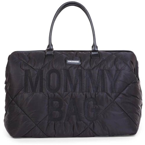 Childhome Torba Mommy Bag Puffered Black Cene