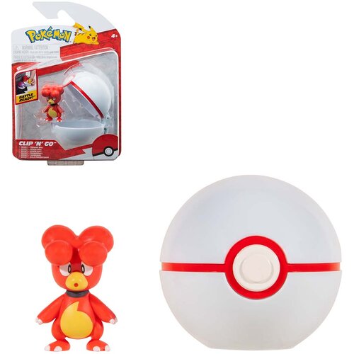 Pokemon pkm: clip&amp;#039;n&amp;#039;go i magby figura, W15, (21605936) Slike