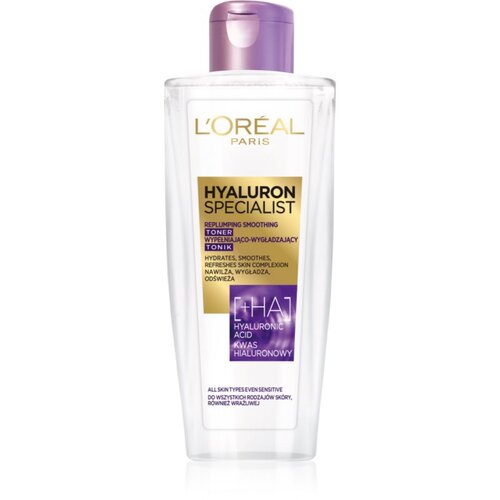 L&amp;acute;Or&amp;eacute;al Paris Hyaluron Specialist gladilni tonik s hialuronsko kislino 200 ml Slike