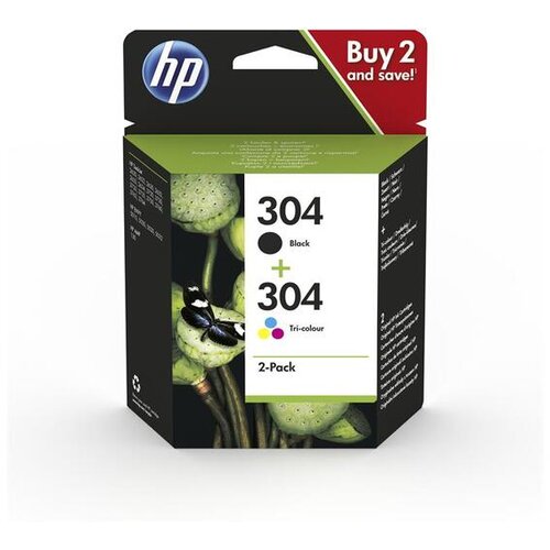HP 3JB05AE nr.304 (BK/CMY), komplet originalnih kartuš Cene
