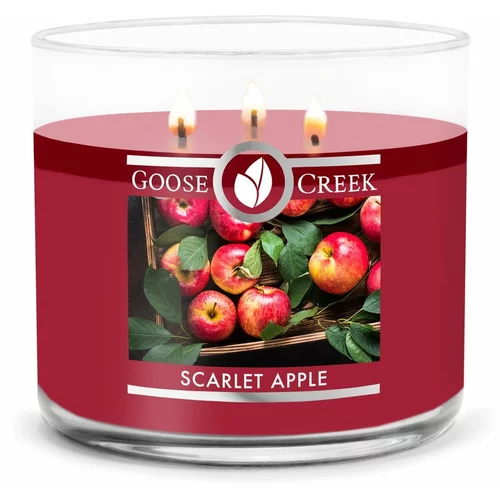 Goose Creek Dišeča sveča Goose Creek Scarlet Apple, čas gorenja 35 h