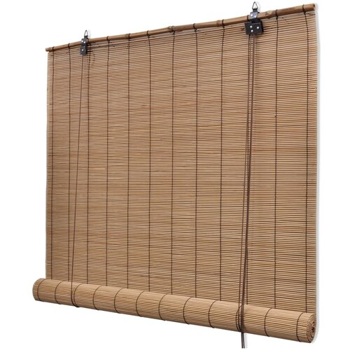VidaXL Rolo senčilo iz bambusa 150x160 cm rjave barve Slike