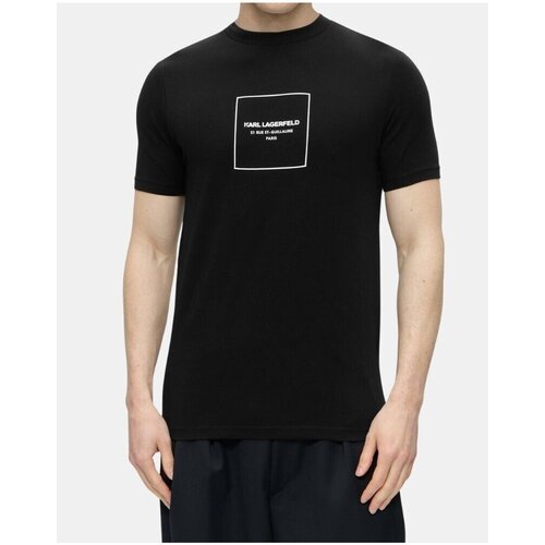 Karl Lagerfeld Majice s kratkimi rokavi 755033 563221 Črna Slike