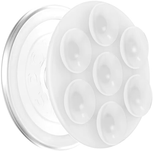Popsockets PopGrip MagSafe držalo za pametni telefon iz kolekcije Suck-Up, Prozorno, (5000192478) Cene