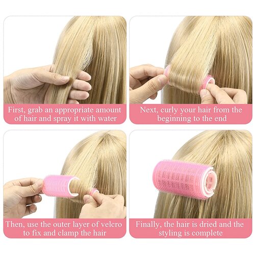 Venisymlis 6PCS Plastic Bangs Air Curlers Set, (22096697) Cene