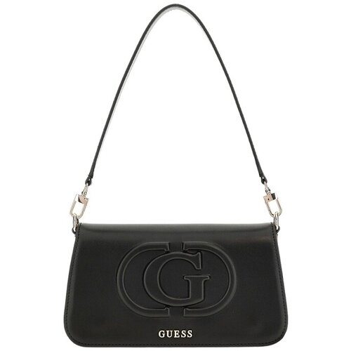 Guess ECO MIETTA FLAP SHOULDER BAG Crna Slike