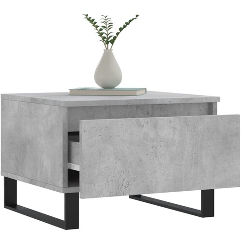  Stolići za kavu 2 kom boja betona 50x46x35 cm konstruirano drvo Slike