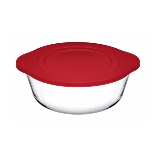 PASABAHCE BORCAM okrugli sa plasticnim poklopcem 251x220mm 2100cc Cene