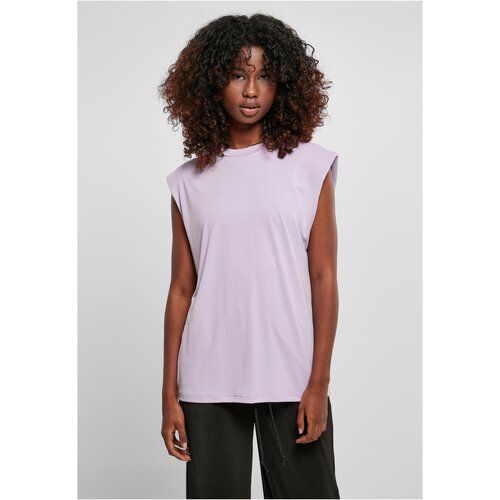 UC Curvy Women&amp;#039;s Modal Padded Shoulder Tank Lilac Slike