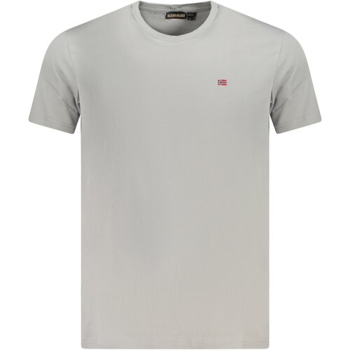 Napapijri SHORT SLEEVE T-SHIRT MEN GREY Slike
