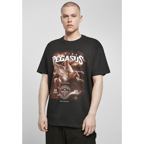 MT Upscale Black T-shirt Pegasus Oversize Slike